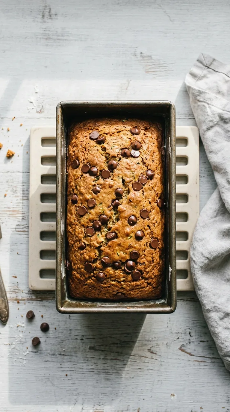 Chocolate Chip Zucchini Bread: Sweet Whole Wheat Loaf – step 5: Combine the batter