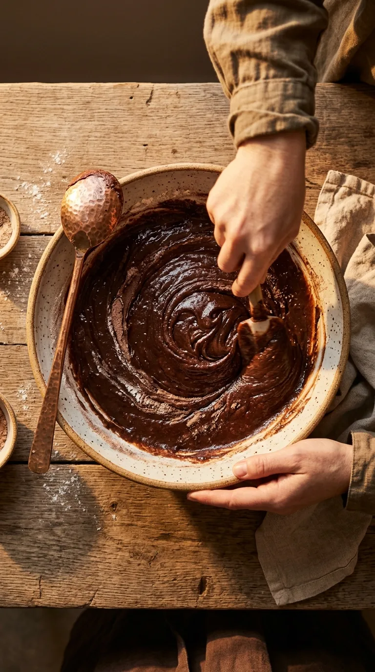 Double Chocolate Zucchini Bread: Cocoa Vegetable Loaf – step 4: Combine the mixtures
