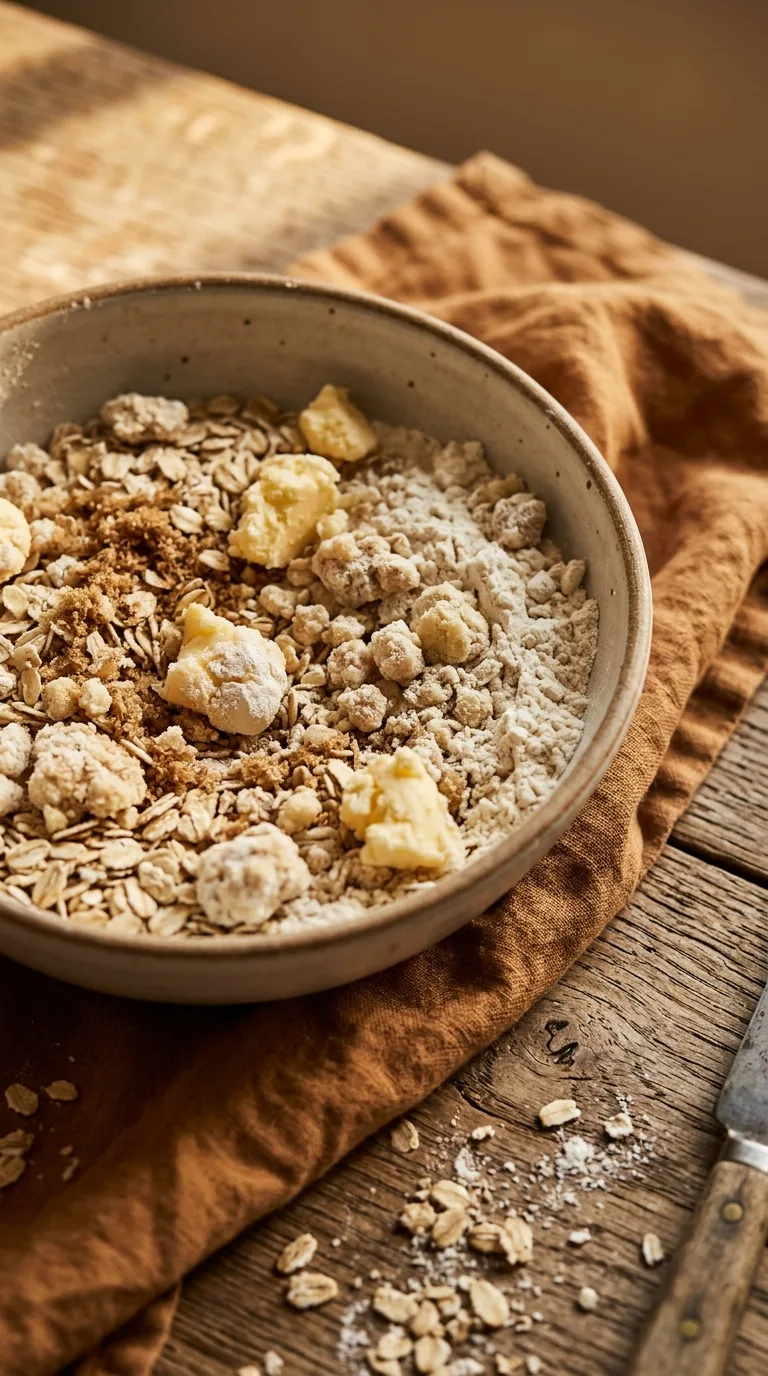 Huckleberry Crisp: Sweet and Simple Dessert – step 5: Cut in butter