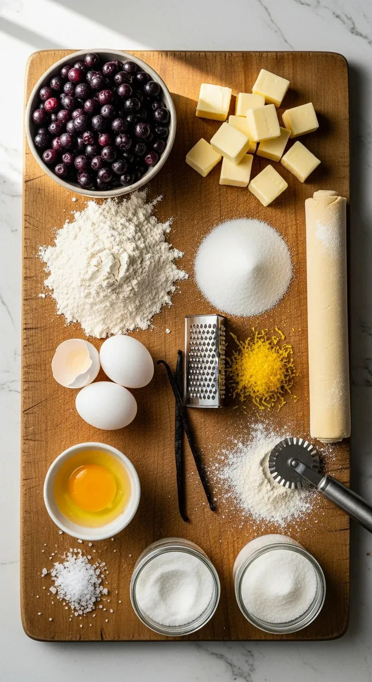 Montana Huckleberry Pie: American Berry Tart – step 7: Bake the pie