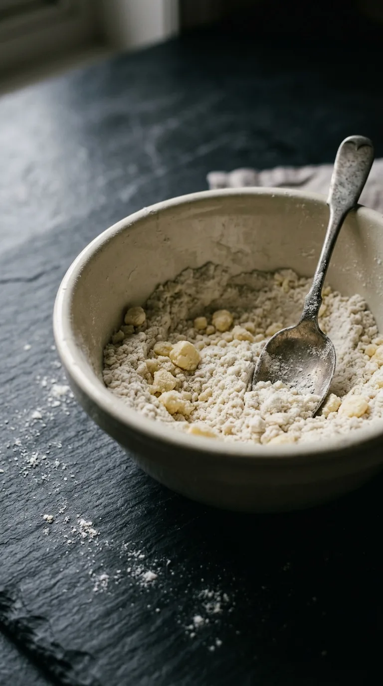 Huckleberry Scones: Buttery Bakery-Style Pastries – step 3: Cut in butter