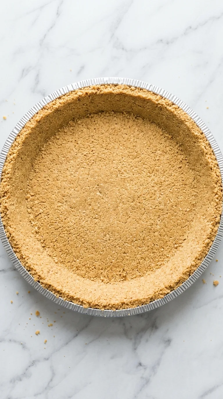 Huckleberry Cheesecake Pie: Creamy Berry Dessert – step 1: Prepare the crust