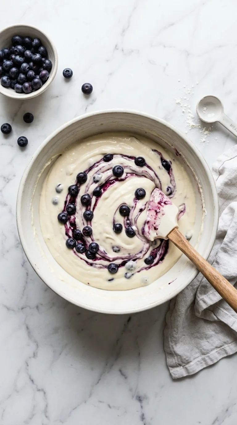Huckleberry Cheesecake Pie: Creamy Berry Dessert – step 3: Mix the filling