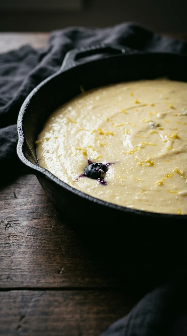 Lemon Blueberry Cake: Citrus Summer Dessert – step 4: Combine dry and wet