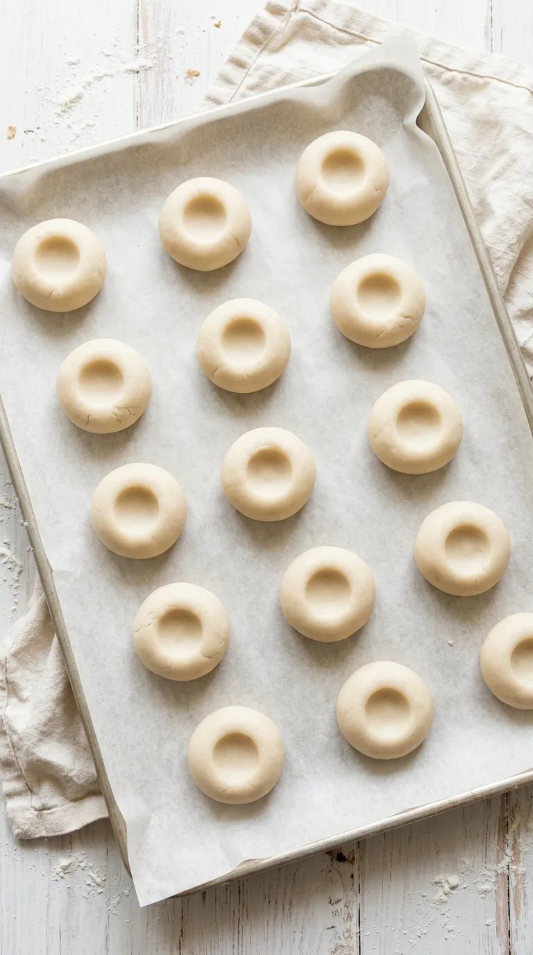 Montana Huckleberry Jam Thumbprints: Butter-Rich Cookies – step 5: Chill the dough