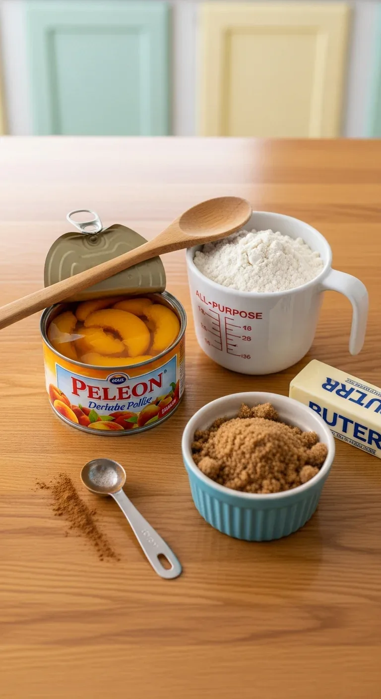 Peach Cobbler with Canned Peaches: Baked Fruit Dessert – step 6: Bake the cobbler