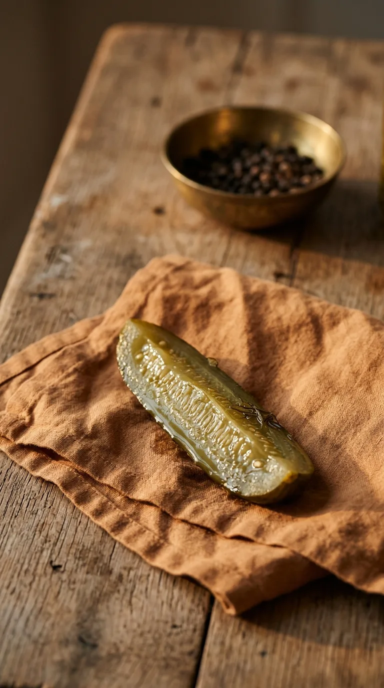 Refrigerator Pickles: Quick and Easy Cucumber Pickles – step 5: Submerge the spears