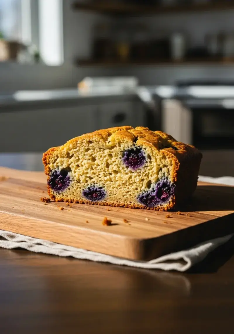 Blueberry Banana Zucchini Bread: Sweet Whole-Wheat Loaf