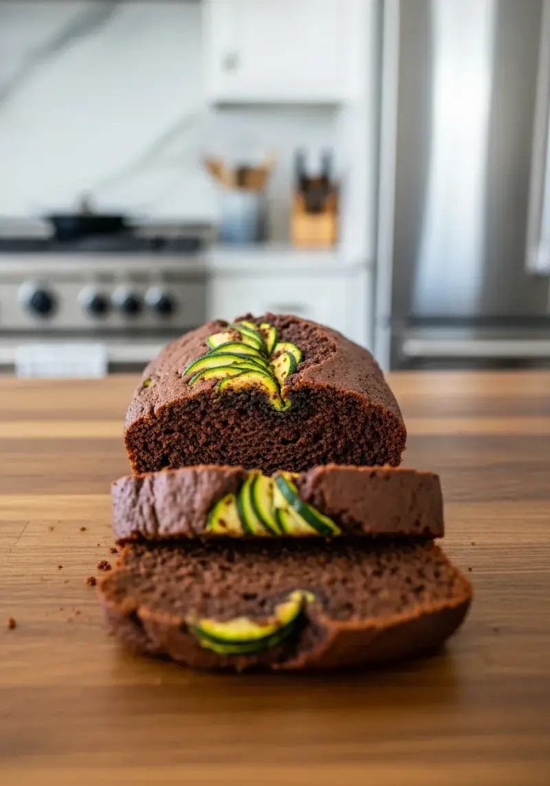 Double Chocolate Zucchini Bread: Cocoa Vegetable Loaf