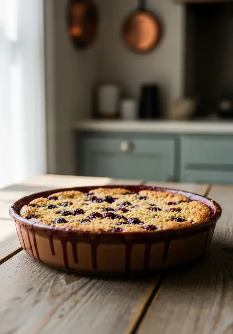 Huckleberry Crisp: Sweet and Simple Dessert