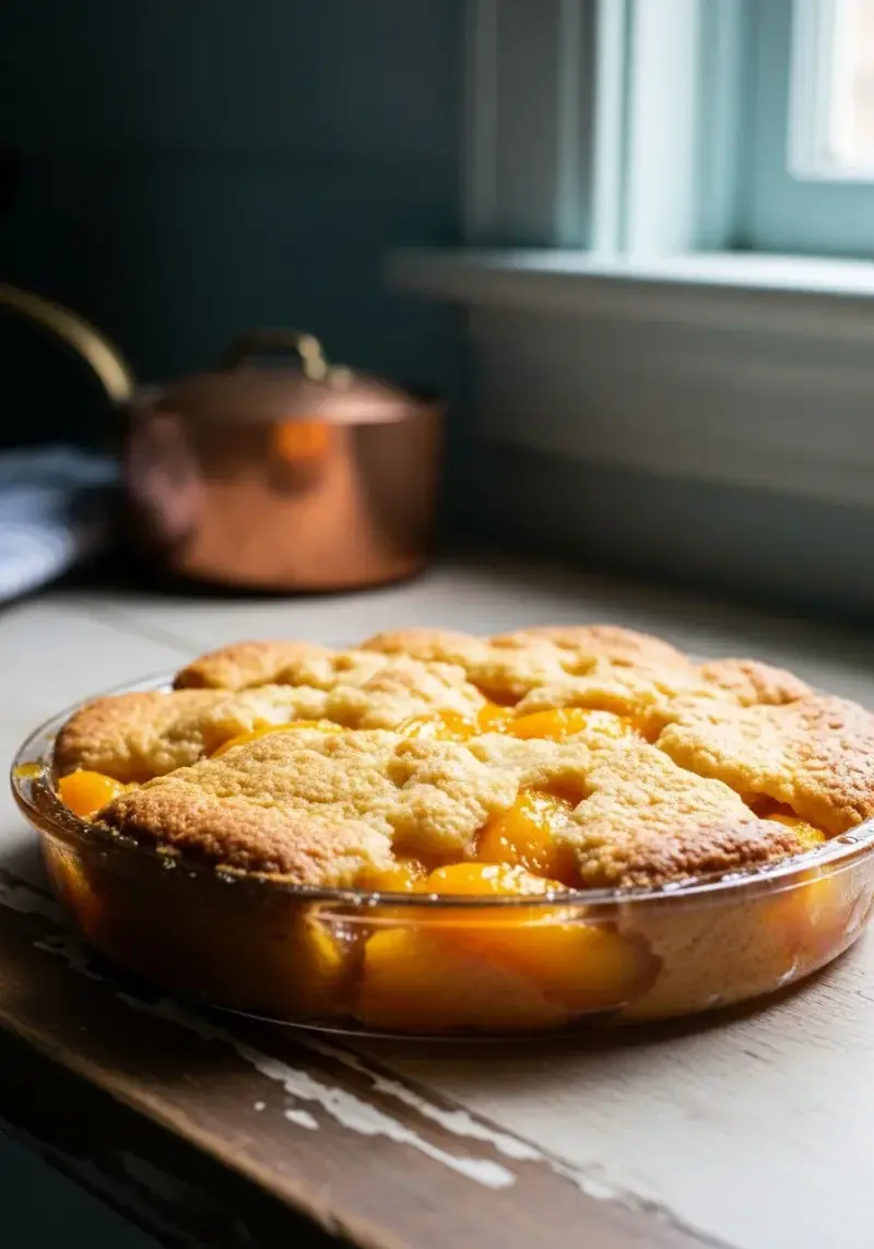 Old-Fashioned Southern Peach Cobbler: Baked Peach Dessert